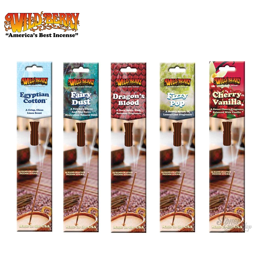🇺🇸 Wild Berry Incense - 美國製造線香（15入）