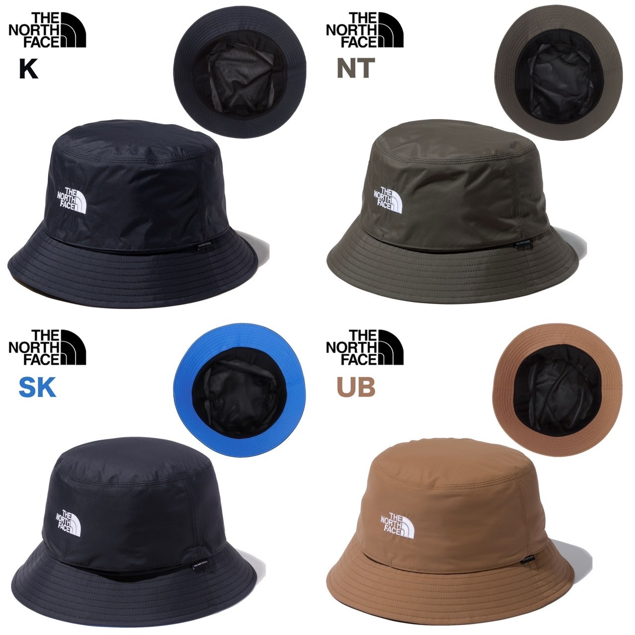 日本TNF  防水登山帽