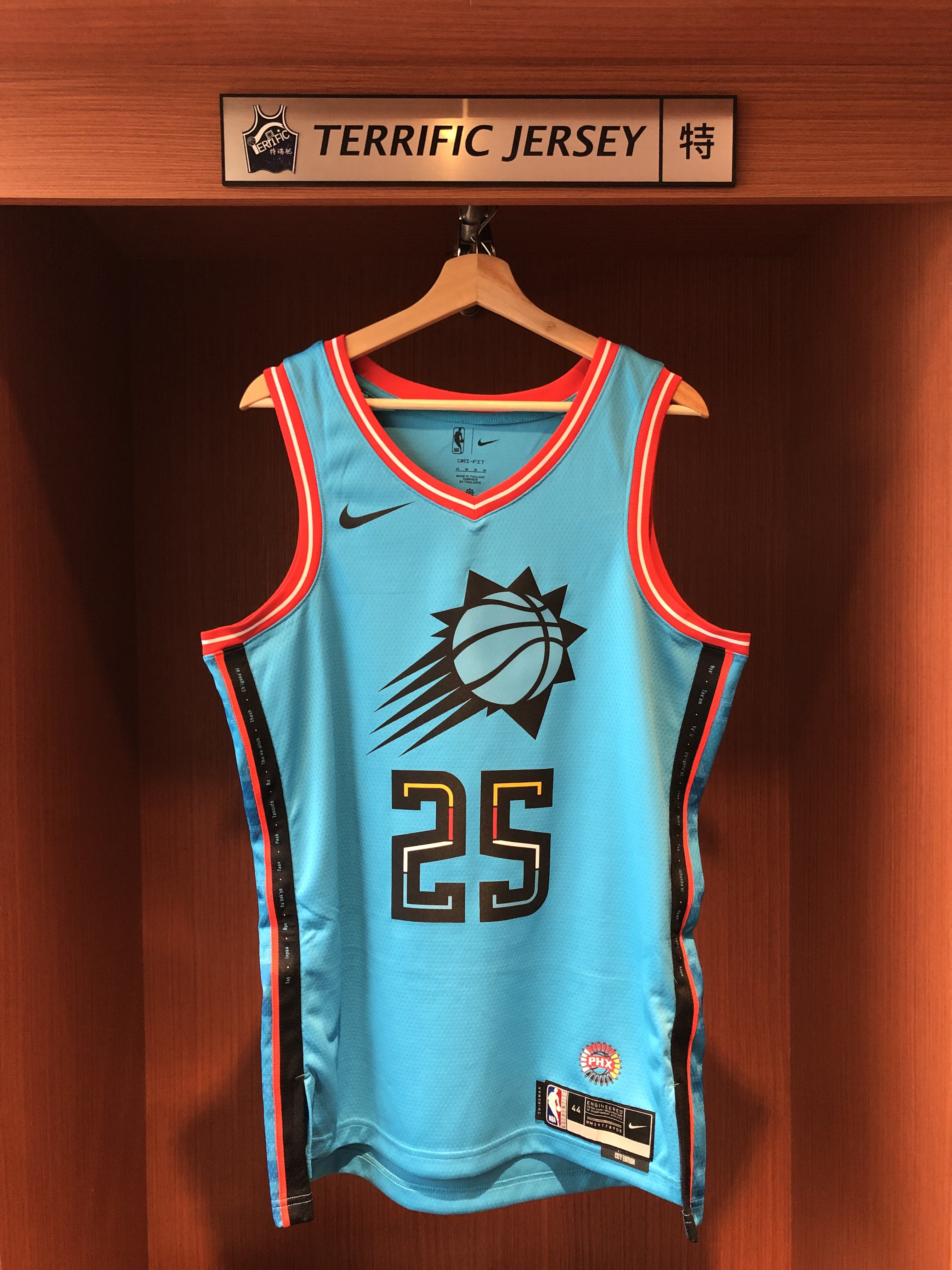 NBA球衣 Mikal Bridges 鳳凰城太陽城市 City Nike Swingman 球迷版 熱轉印 全新