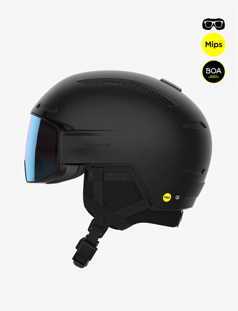 SALOMON DRIVER PRIME SIGMA PHOTO MIPSS 滑雪連雪鏡頭盔(unisex