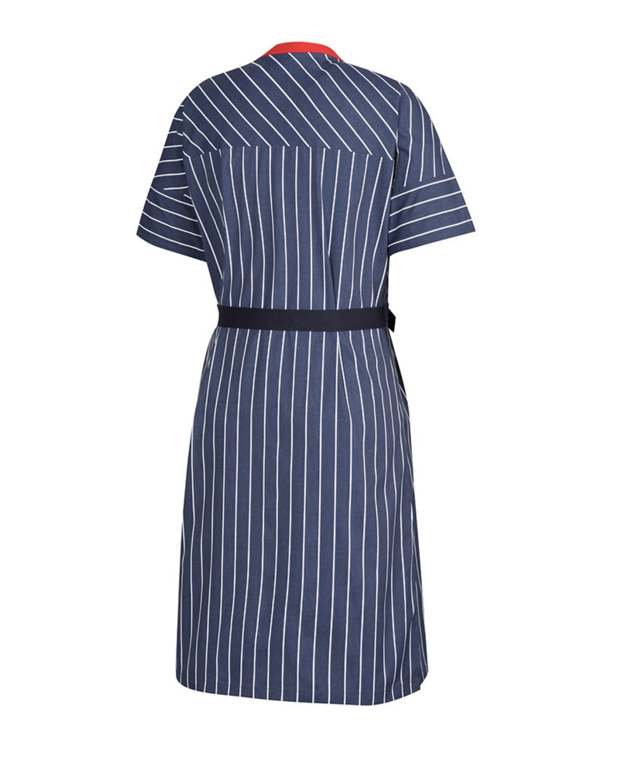 女【現貨】5折起/法國Renoma正品/夏季淑女款腰帶短運動連衣洋裝 /正韓短連身裙/# MW112322