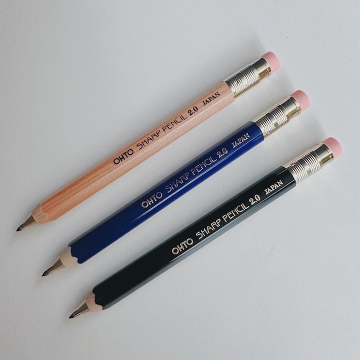 日本OHTO 2.0mm木軸自動鉛筆