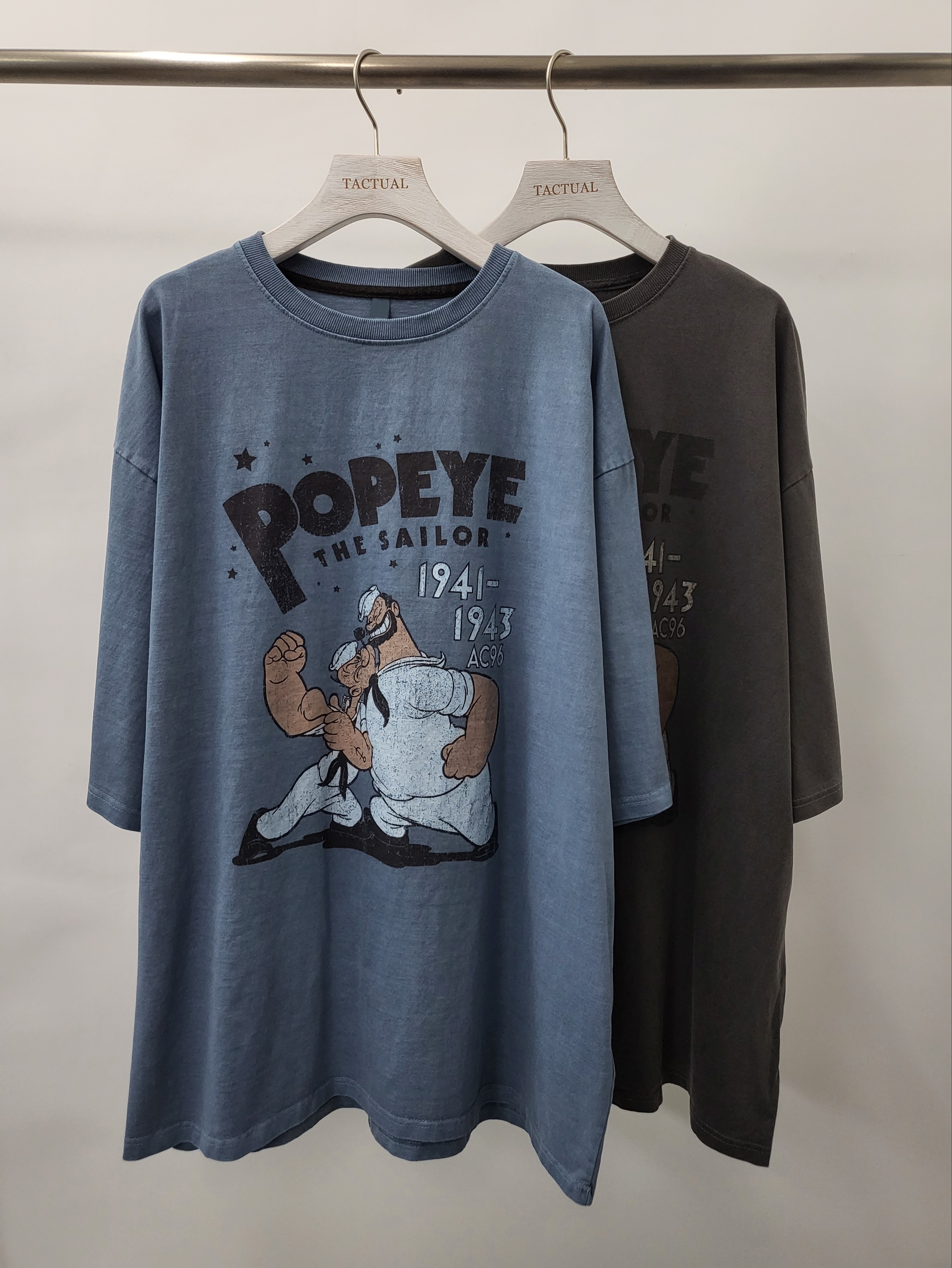 Popeye圖案短袖Tee T2835