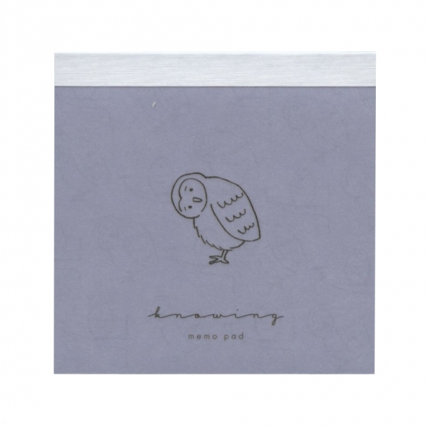 貓頭鷹 100枚便條本 memo｜日本EL COMMUN