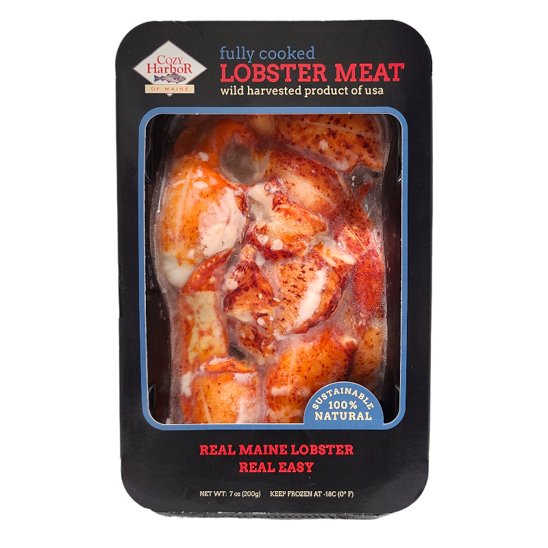 美國緬因州 Cozy Harbor  熟龍蝦鉗肉 約200g