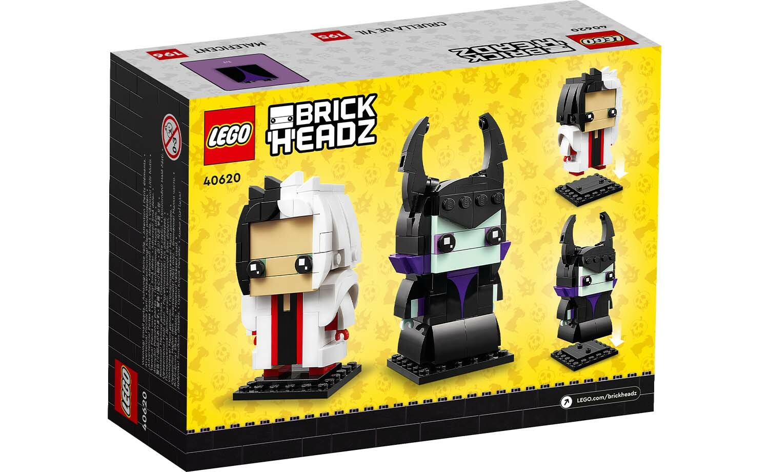 [飛米樂高積木專賣店] LEGO 40620 大頭系列 庫伊拉與梅菲瑟