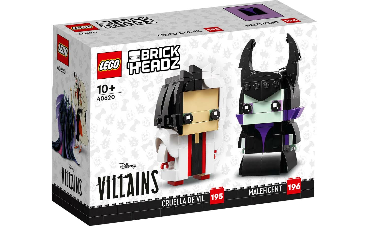 [飛米樂高積木專賣店] LEGO 40620 大頭系列 庫伊拉與梅菲瑟