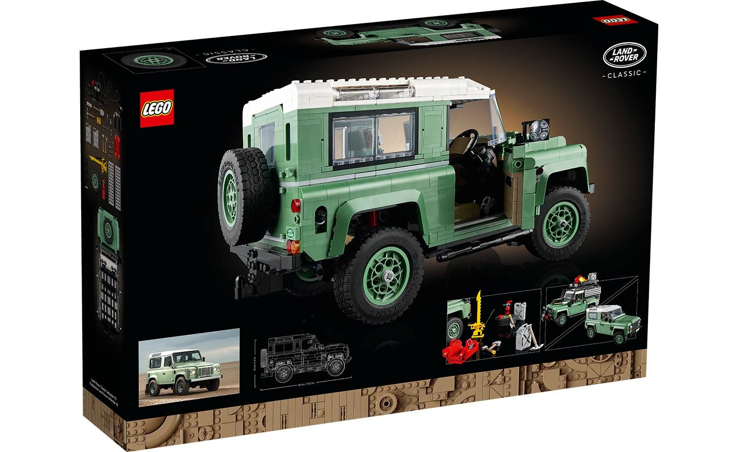 [飛米樂高積木專賣店] (預購)LEGO 10317  ICONS 系列 Land Rover Classic Defender 90
