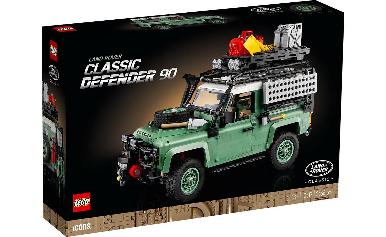 [飛米樂高積木專賣店] (預購)LEGO 10317  ICONS 系列 Land Rover Classic Defender 90