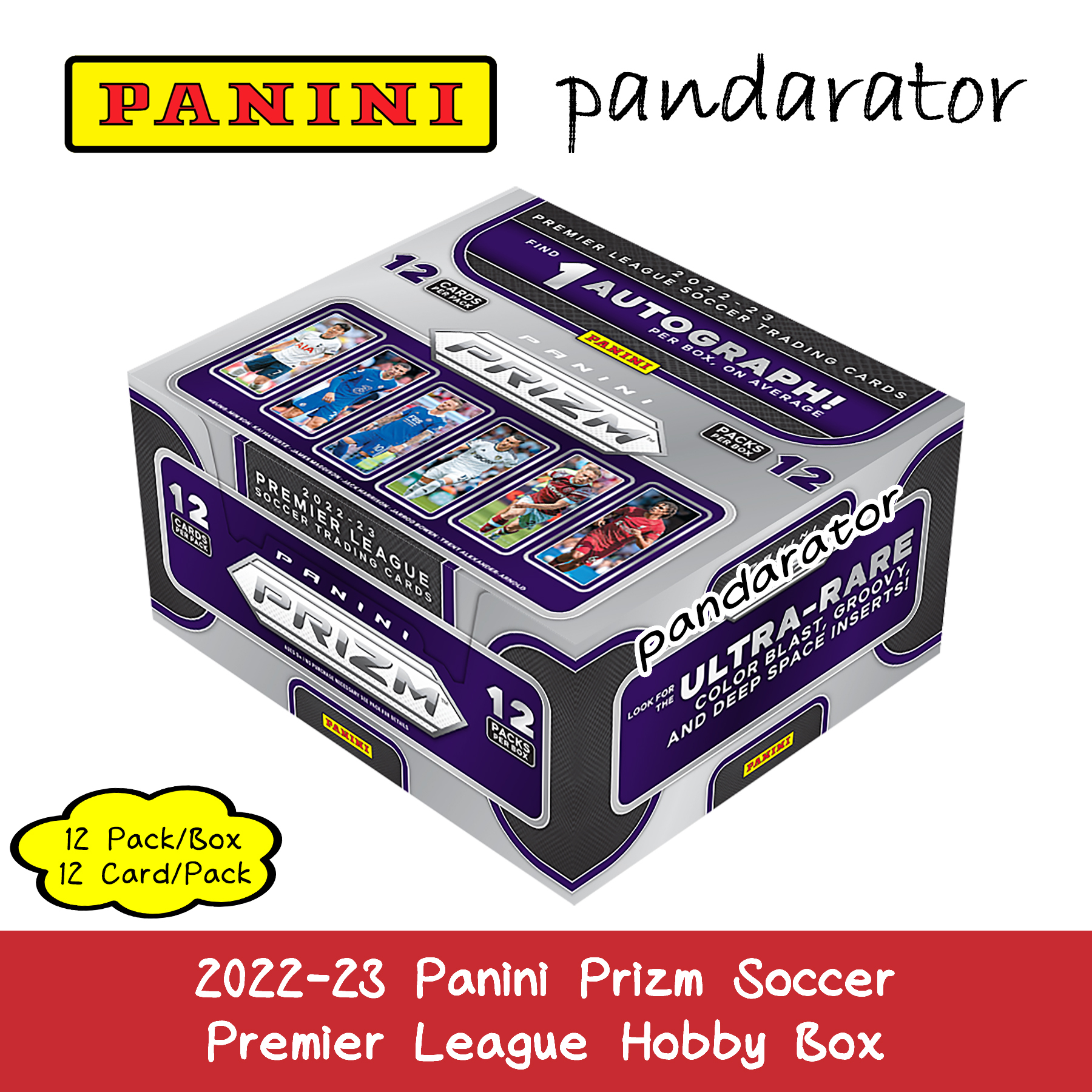 2022-23 Panini Prizm Premier League Soccer Hobby Box