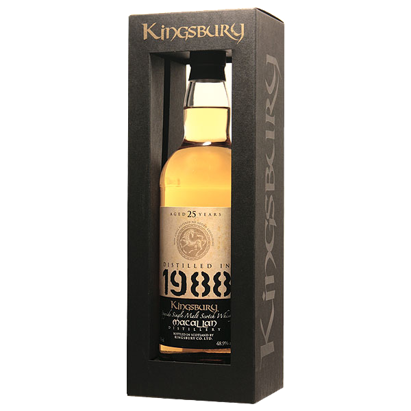 麥卡倫 Kingsbury Cask Strength 25年單一麥芽蘇格蘭高地威士忌 1988 (700ml) [禮盒裝]