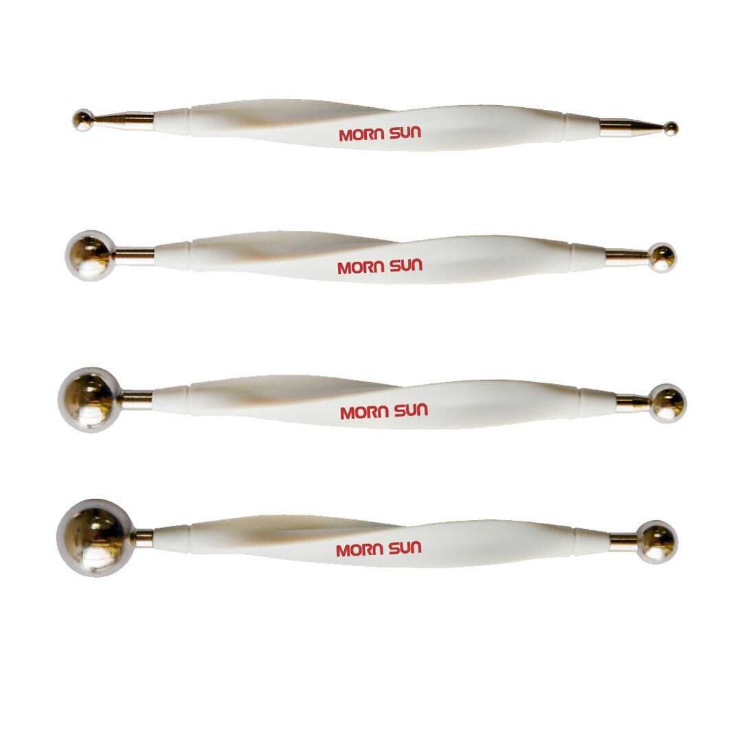 【好握雙頭塑型丸棒】 流線筆桿塑形丸棒(美甲/熱縮片/紙雕/蕾絲/壓花/浮雕銅片/黏土雕塑)_MORNSUN