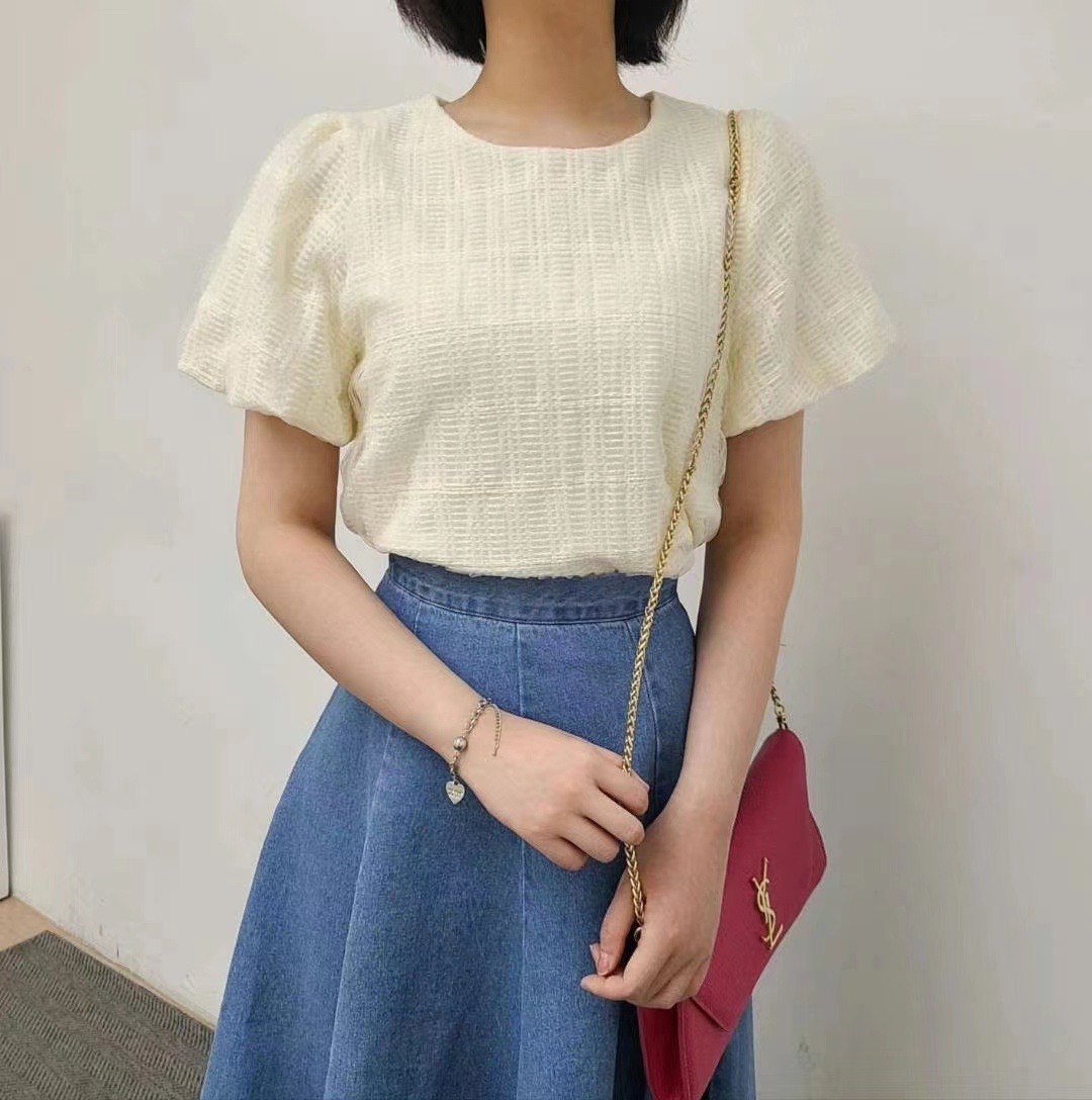 紗紗面層次款上衣(13094)