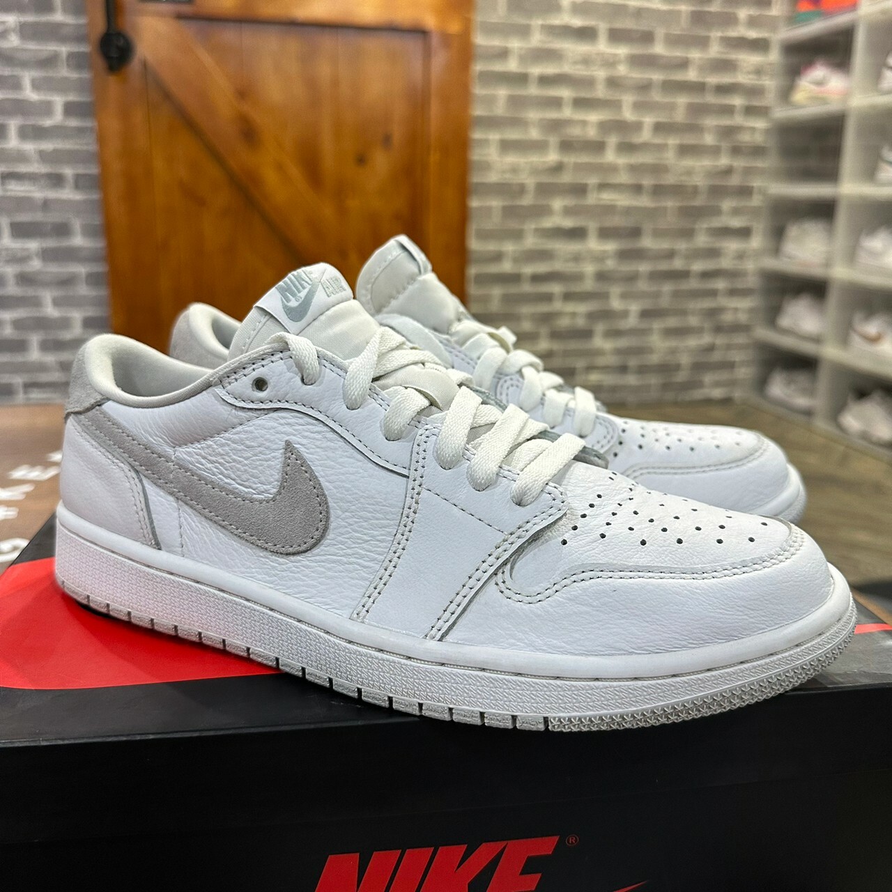 AIR JORDAN 1 LOW OG Neutral Grey 白灰低筒休閒鞋【CZ0790-100】