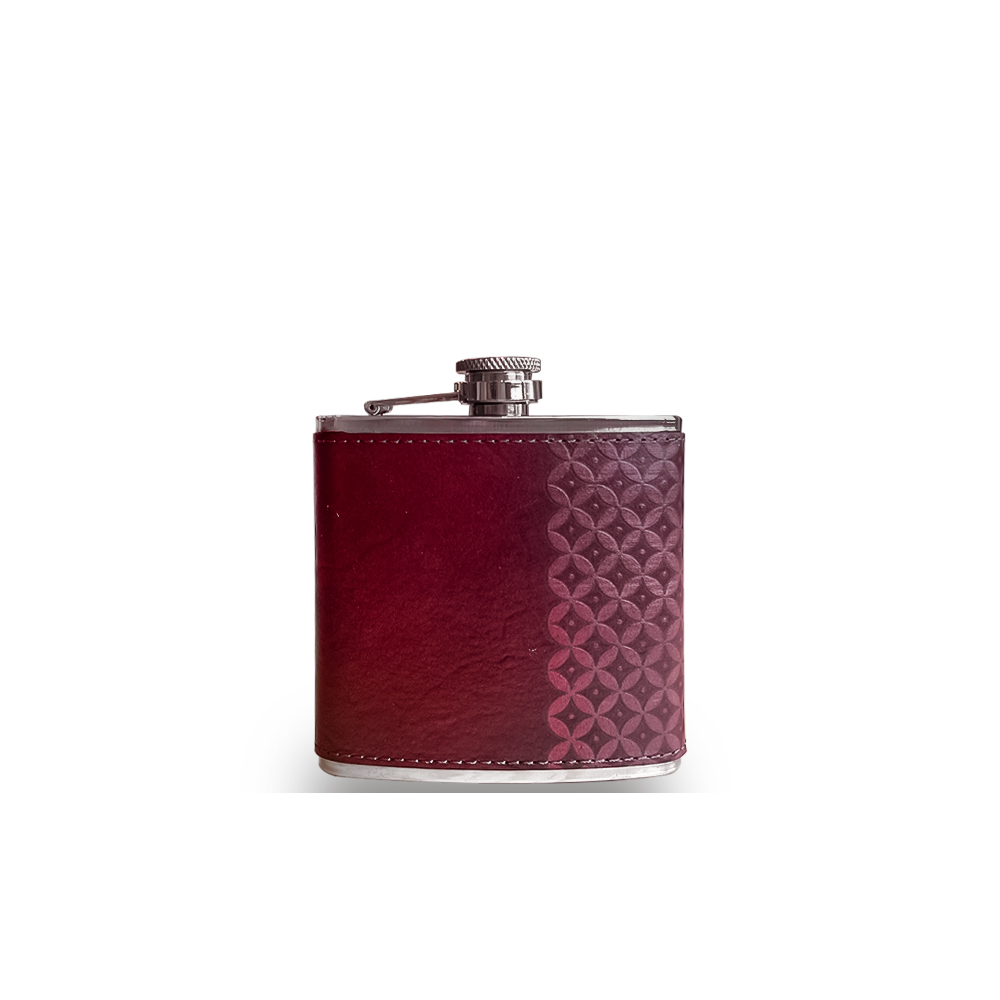 【客製雷雕】6OZ 不鏽鋼烈酒酒壺（附漏斗）- 熱戀