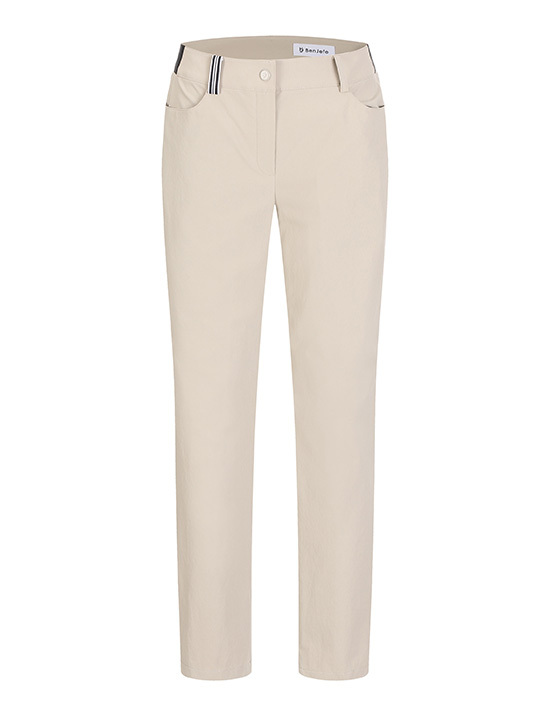 女款 M303【 韓版春裝】正韓Benjefe Golf同步/時尚簡約彈性腰帶合身直筒褲/韓風高爾夫球長褲