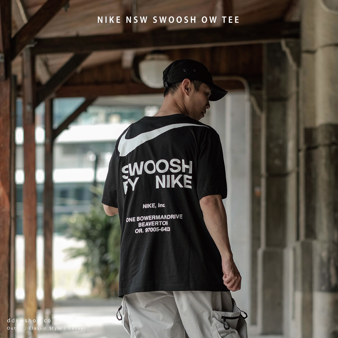 Nike Sportswear 短袖 背圖大Logo標語 白色 DZ2882-100 黑色 DZ2882-010