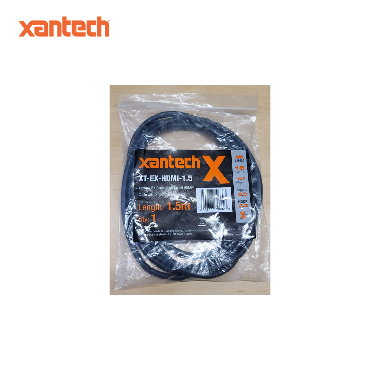 Xantech HDMI 線 XT-EX-HDMI-1.5