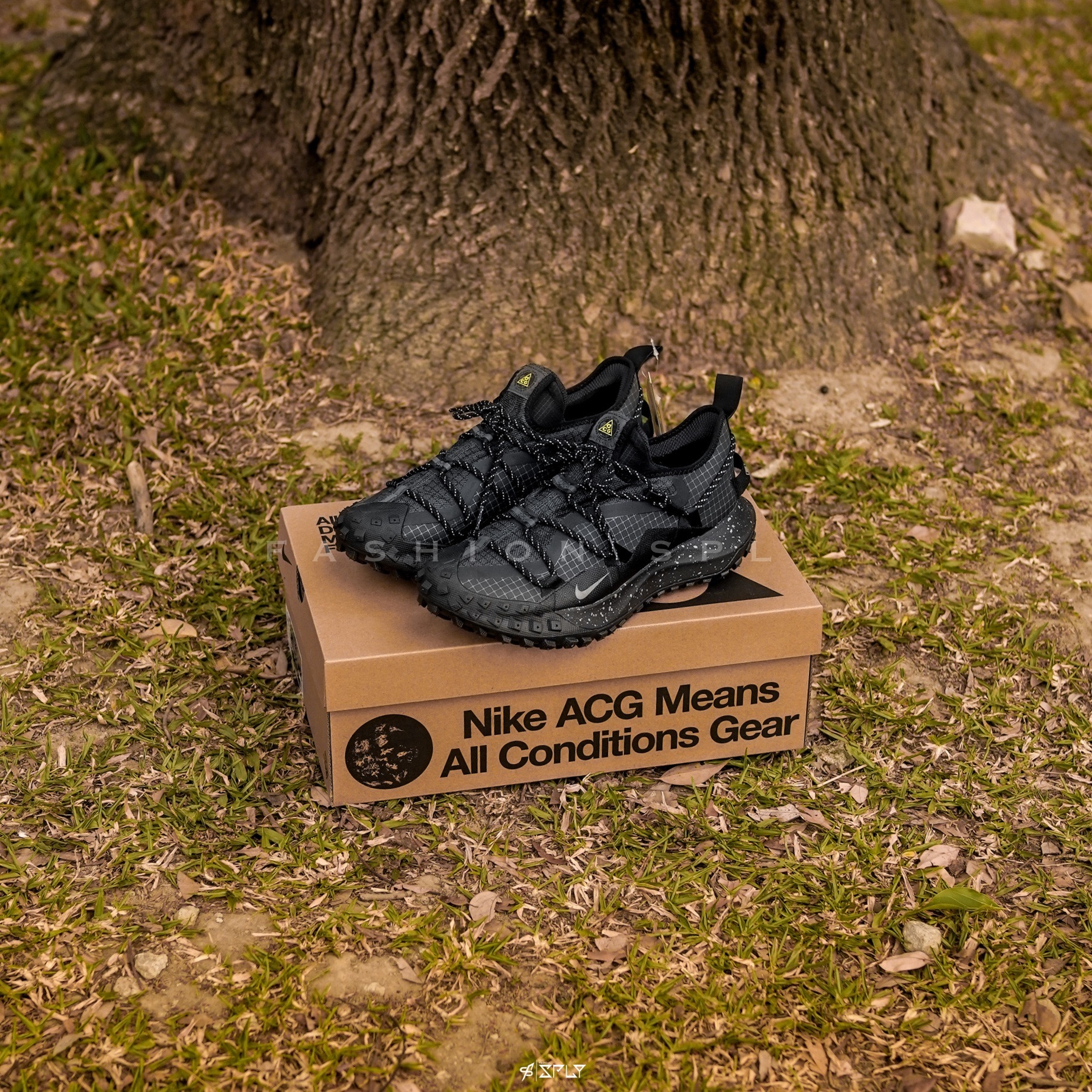Nike ACG Mountain Fly Low Gore-Tex Triple Black 黑魂 反光 DD2861-002