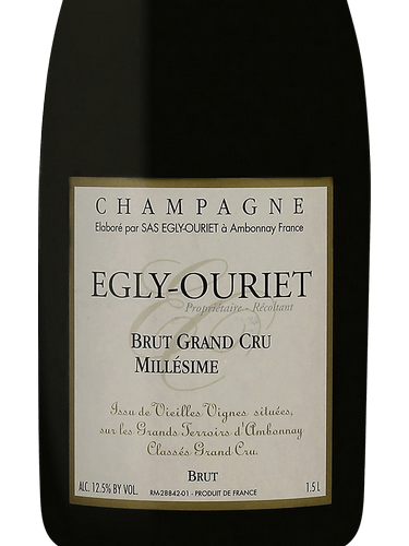 Egly Ouriet Grand Cru Brut Millesime 2014 (RP97)