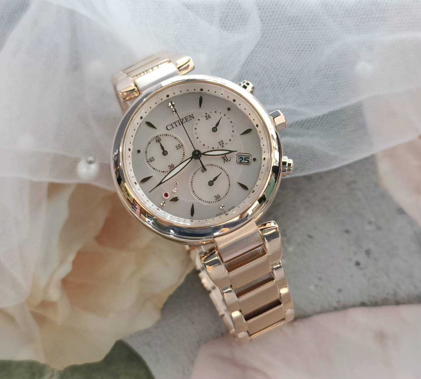 【CITIZEN】XC系列 FB1452-66W 35mm Modern Watch