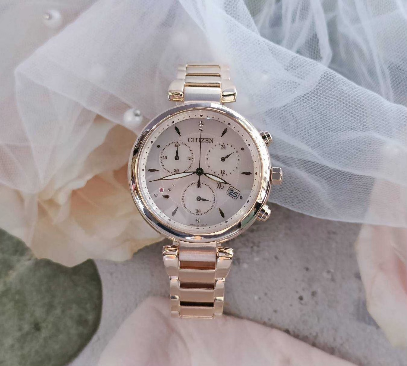 【CITIZEN】XC系列 FB1452-66W 35mm Modern Watch