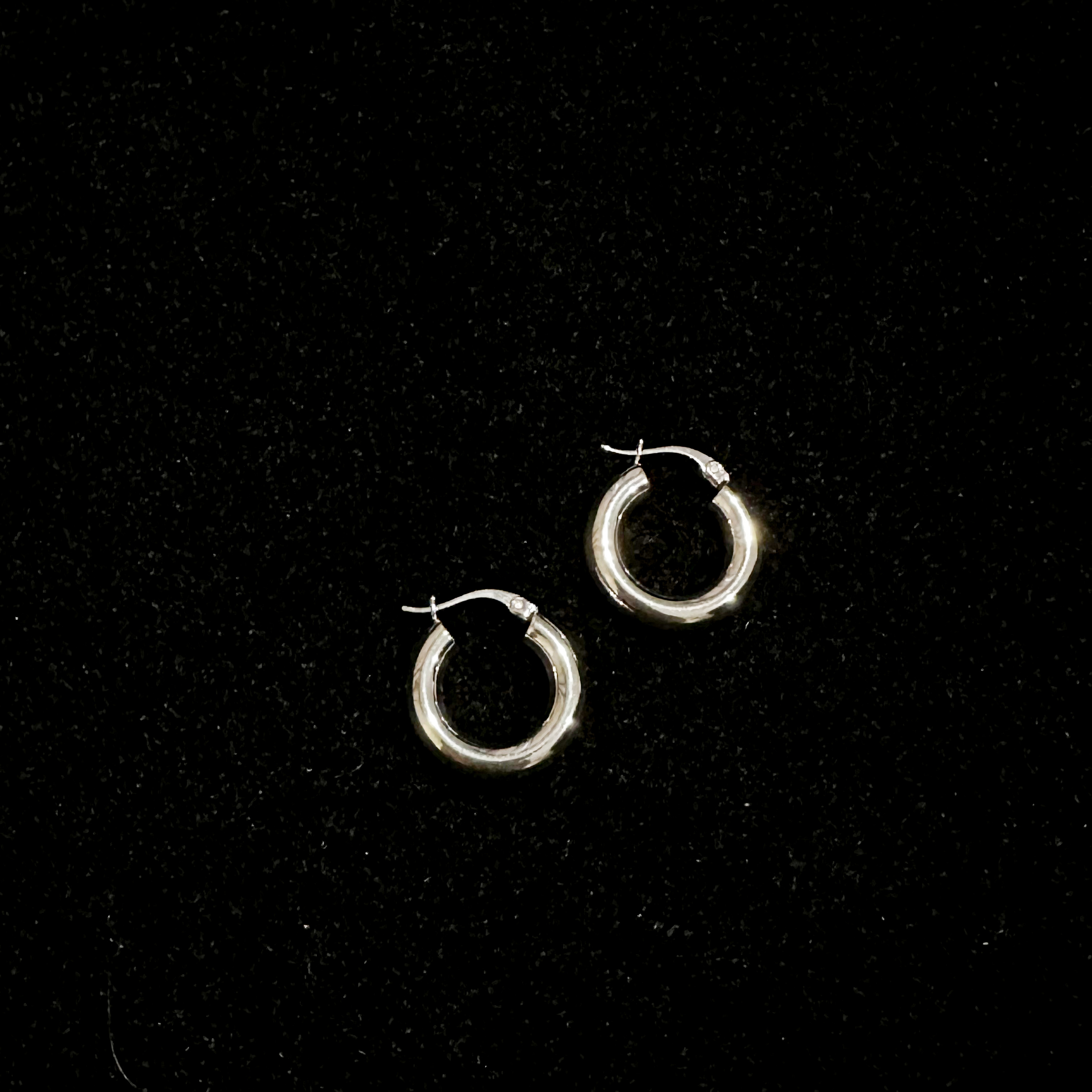 925純銀圈圈耳圈