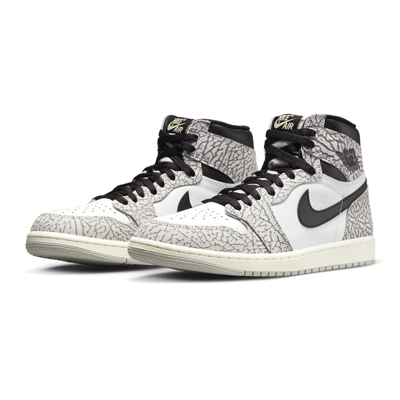 23.5cm】Nike GS AJ 1 High OG WhiteCement-