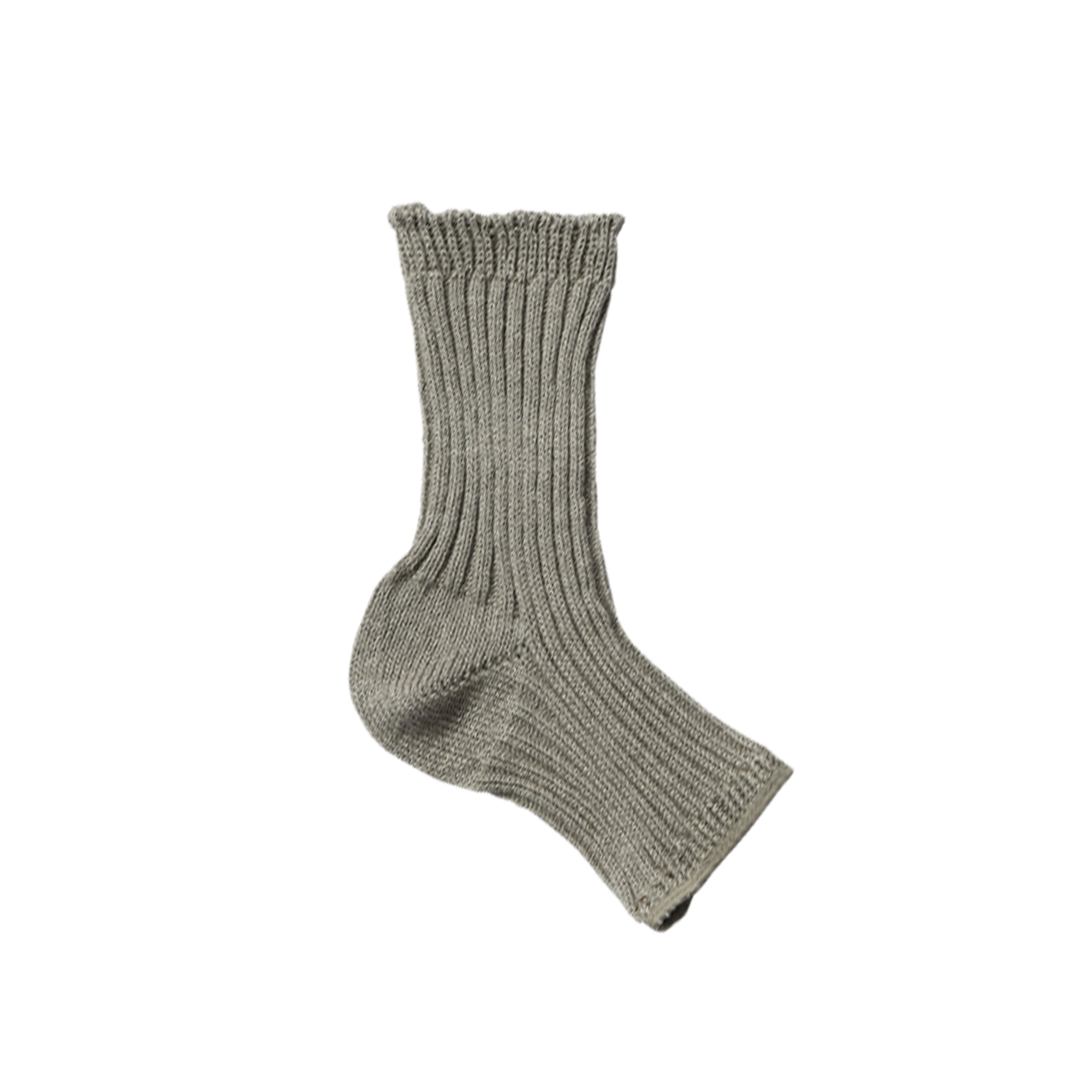 Nishiguchi Kutsushita - Linen Ribbed Sandal Socks