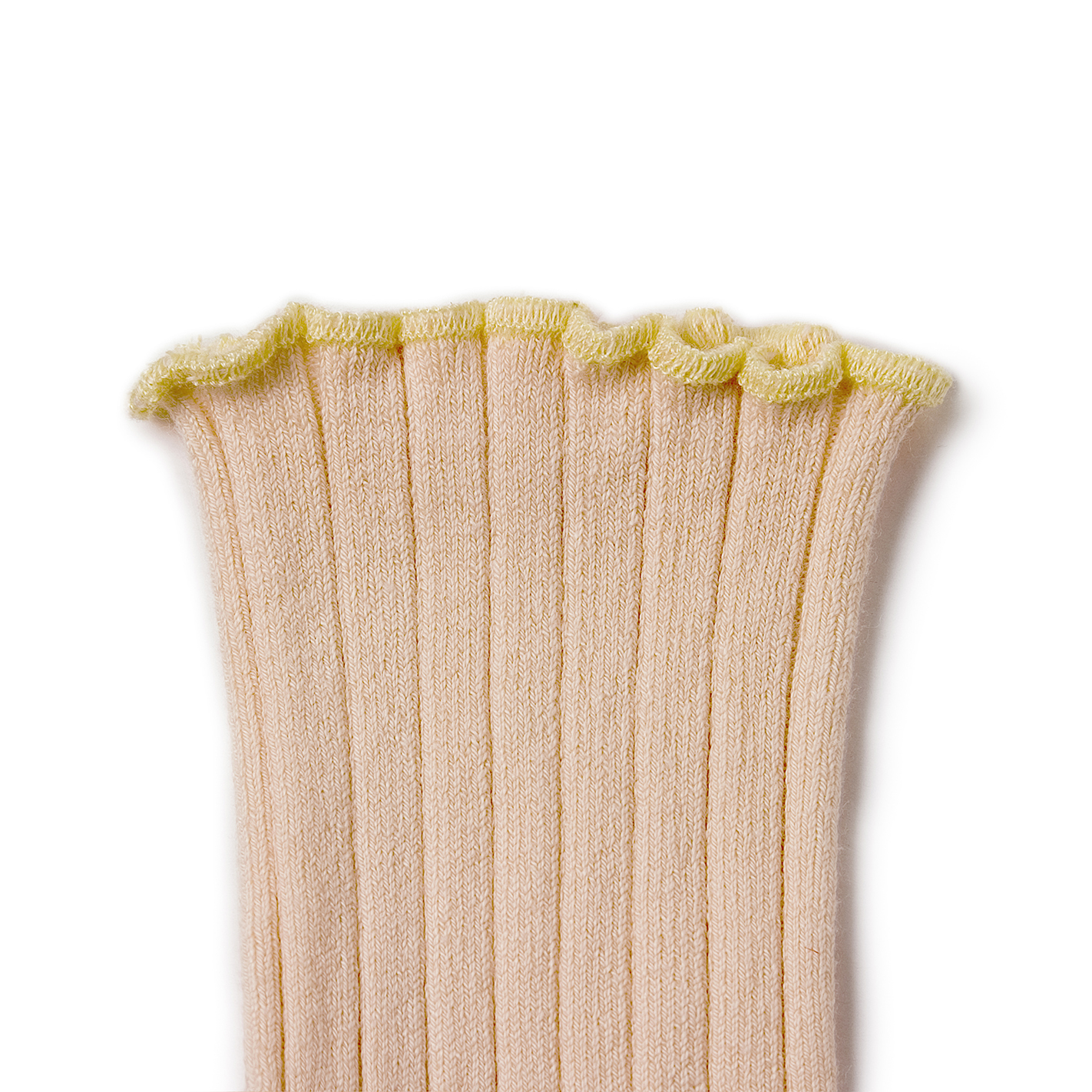 Collégien-Delphine Sock滾邊羅紋襪(Sorbet)