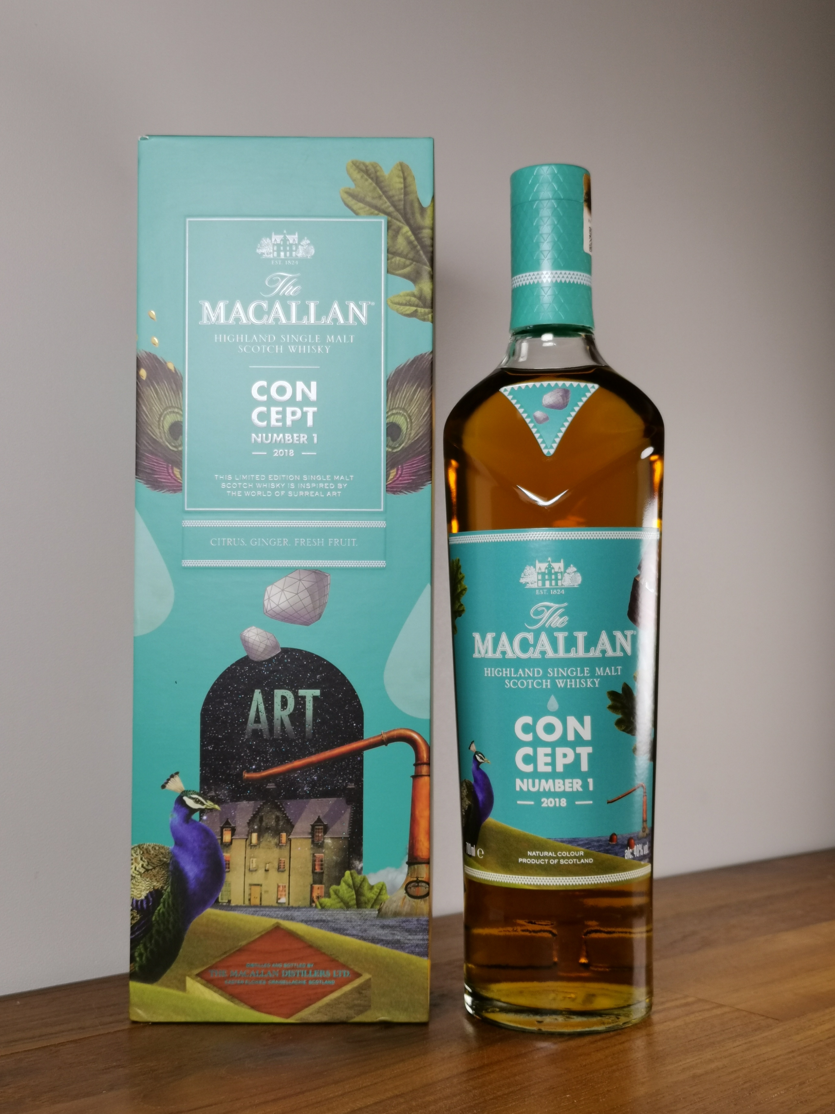 麥卡倫 Concept No 1 單一麥芽蘇格蘭高地威士忌 2018 (700ml) [禮盒裝]