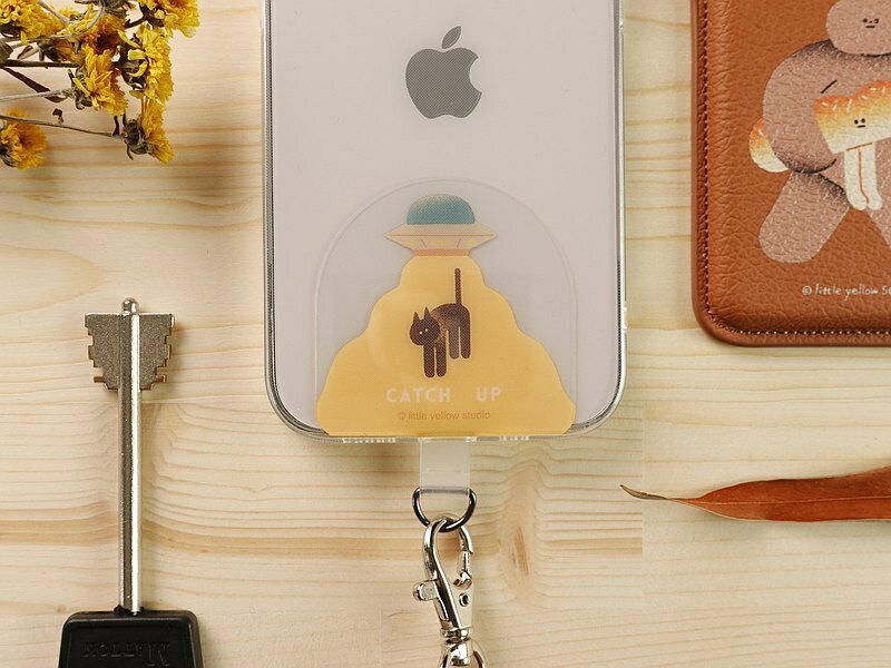 小黃間｜手機殼夾片｜喵星人