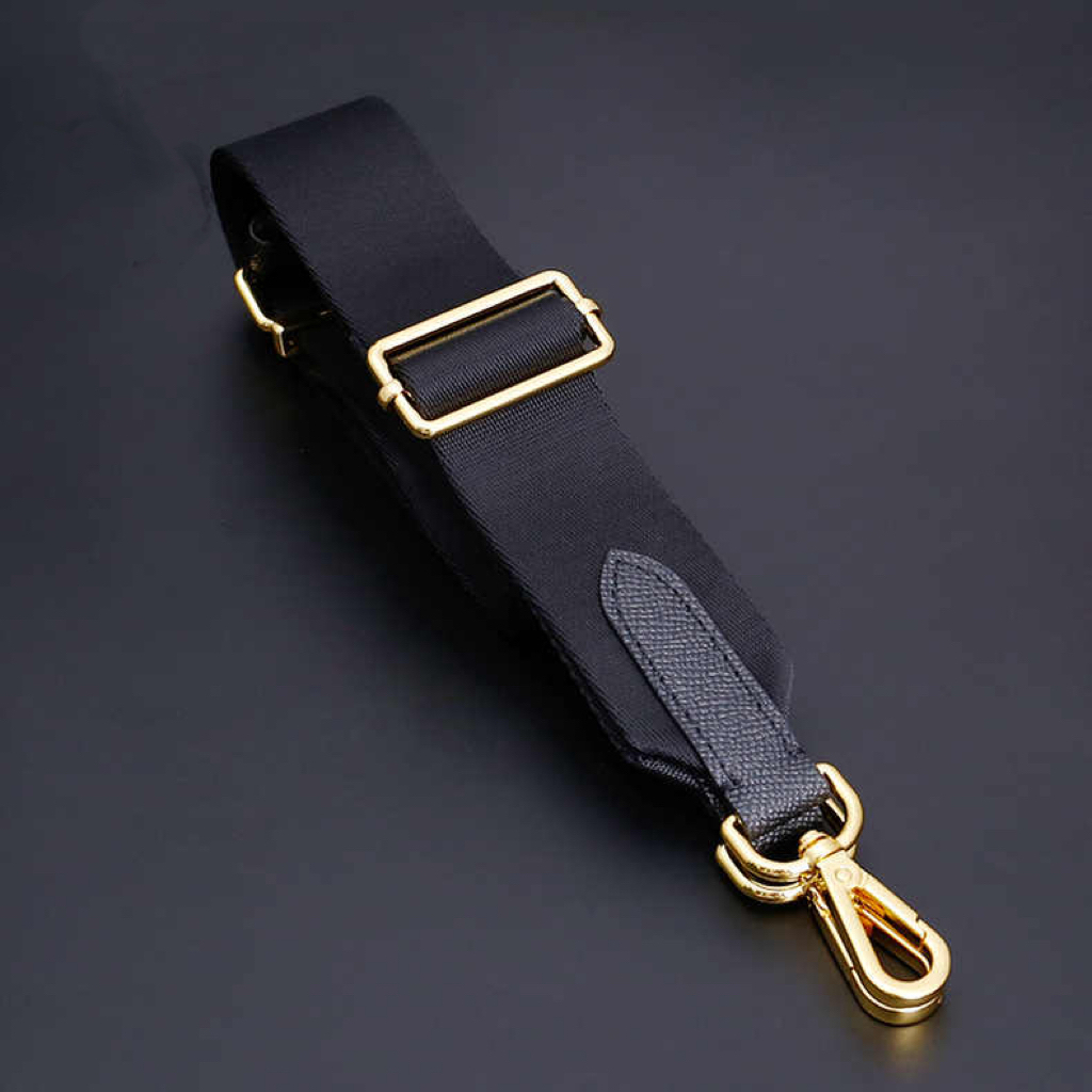 Hobo黑色五合一包包替換帆布寬肩帶斜挎可調節包帶配件