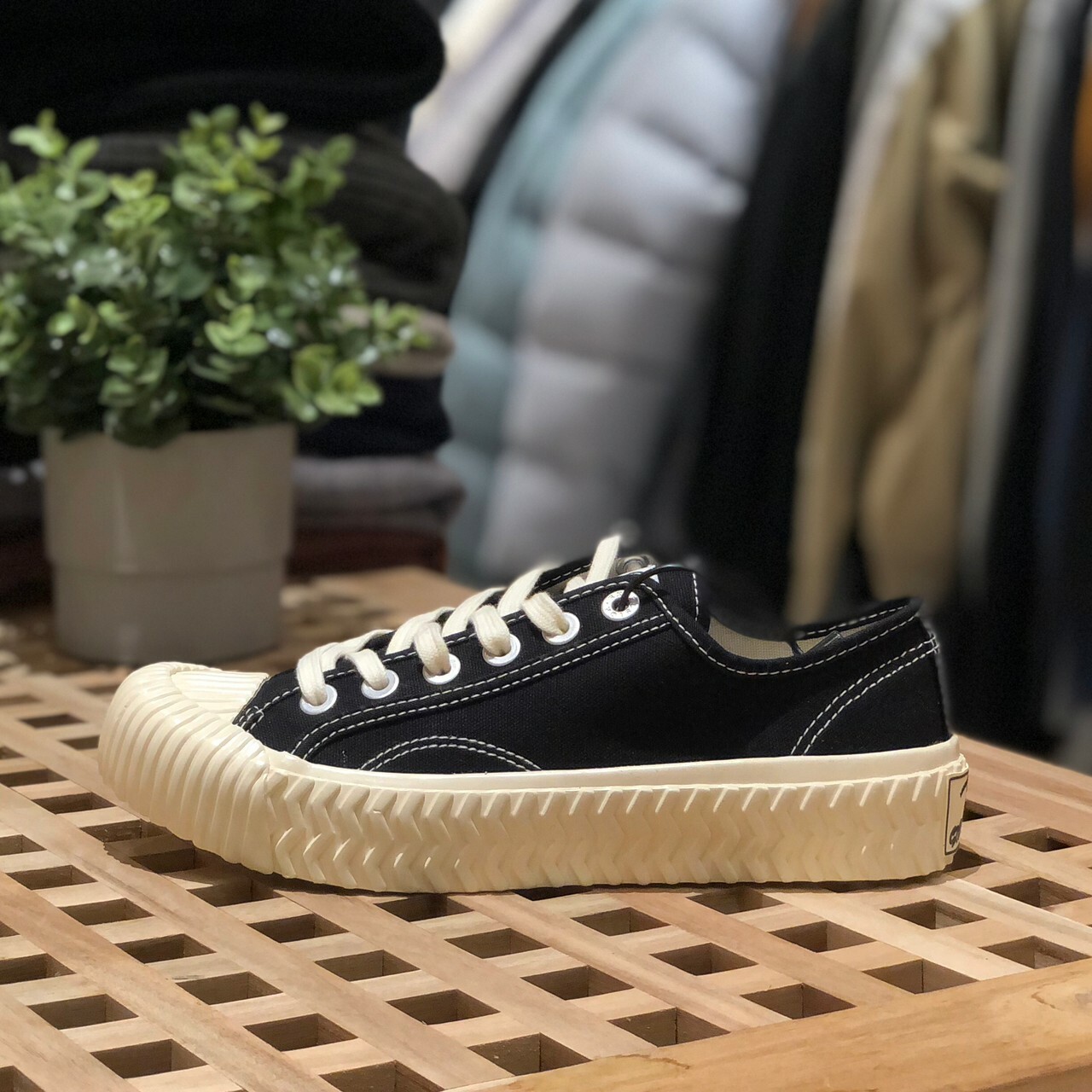 EXCELSIOR Bolt Low 餅乾鞋 輪胎鞋 厚底 增高  ES_M6017CV_BK