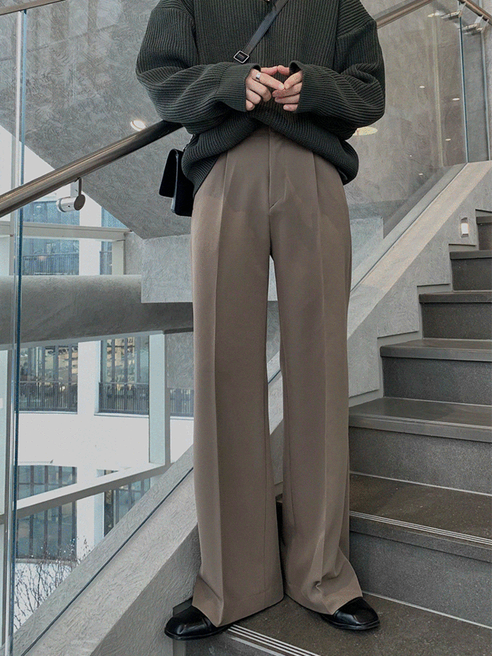 Men's超級寬鬆西裝褲