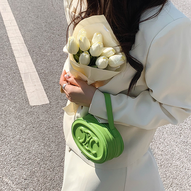 different green bag