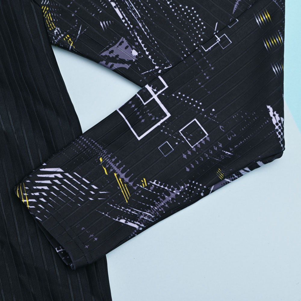 TE334-中性防曬戲水外套-黑