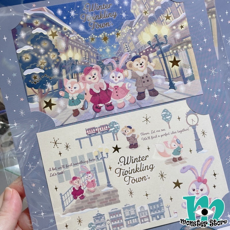 Duffy Shellimay Stellalou Linabell明信片連裝飾紙帶