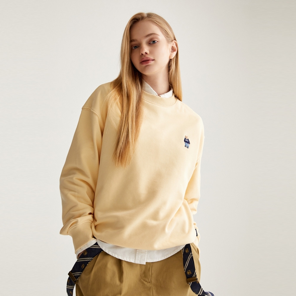 春天新款 WHO.A.U 23SS Steve Sweat Collection Bear SWEATER