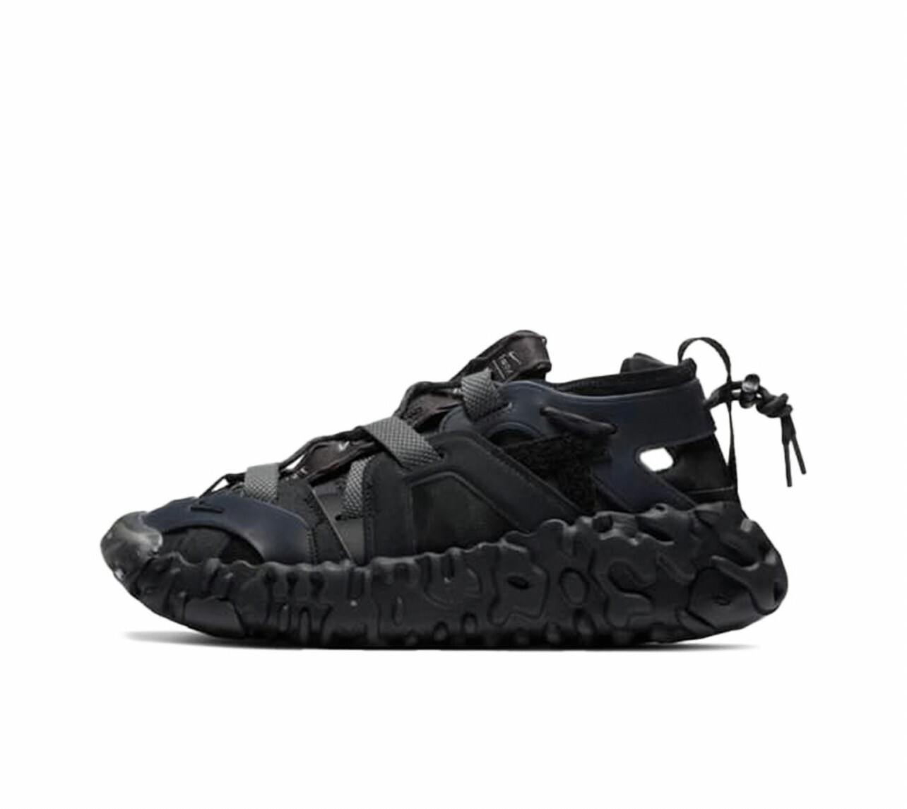 代購 NIKE ISPA Overreact Sander 戶外 休閒鞋 跑步鞋 增高氣墊 黑 MAR-