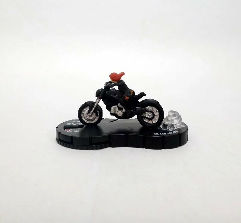 反轉英雄 黑寡婦電影版 系列特殊模型 黑寡婦騎乘機車 HEROCLIX
