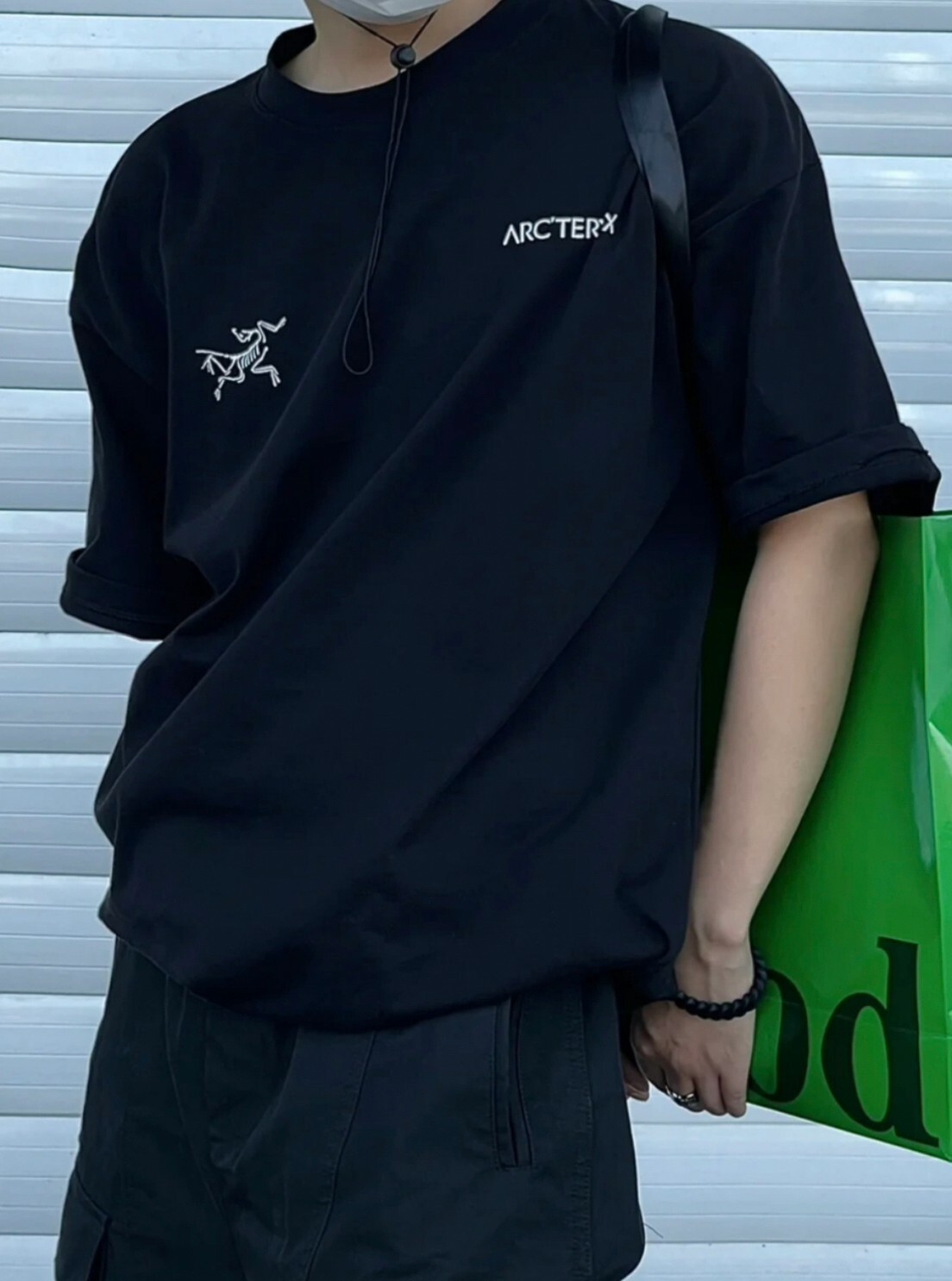 代購 Arcteryx 始祖鳥x Captive Split 雙標LOGO 圓領上衣 短袖 MAR-