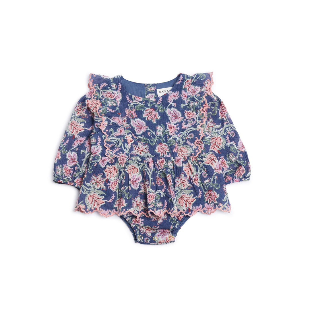 Louise Misha-Isis Romper包屁洋裝(Blue Wild Flowers)