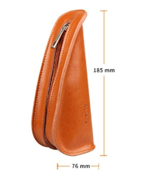 【 真皮煙斗包】單把、旅行、外出用、便攜煙具、煙斗包，有效保護您的煙斗，且攜帶方便