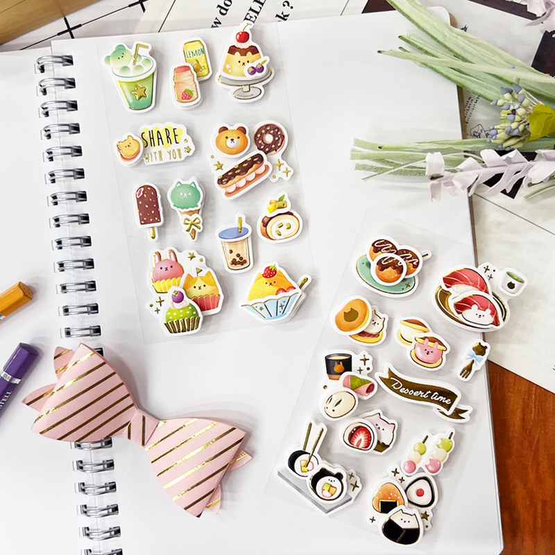 四季紙品 手工貼紙 2張/組 7*11.4cm【TZ4515】