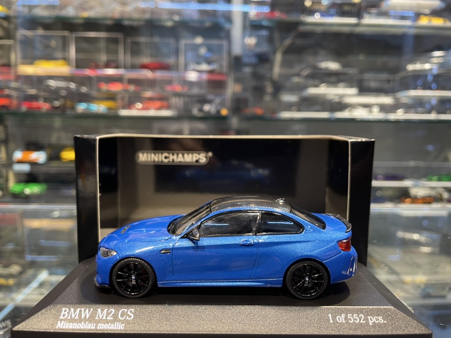 1/43 限定540 ミニチャンプス BMW M2 CS ホワイト/ブラックホイール 1