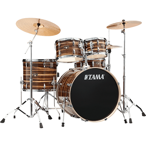 『IMPERIAL 『IMPERIAL STAR 系列』TAMA IP52H6W 亮面 爵士鼓 五粒組 [含架組、Paiste 101銅鈸組、鼓椅] 第 3 張圖片｜三峽鼓 / 打擊