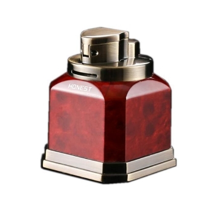 【HONEST】臺式，鋅合金金屬四管直沖，雪茄、煙斗、菸斗專用充氣打火機