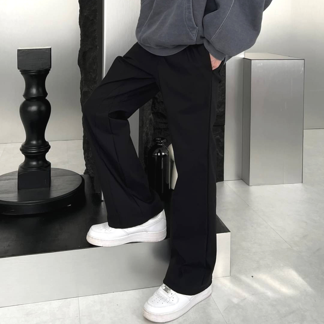 #88814 彈性修身 落地喇叭褲