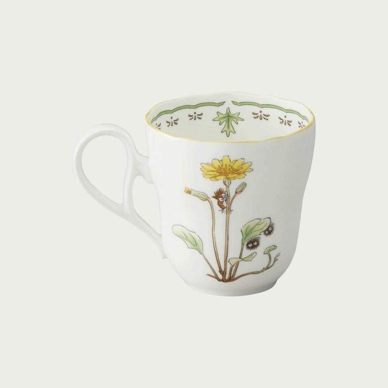 Noritake 馬克杯 龍貓 黃色花帽子